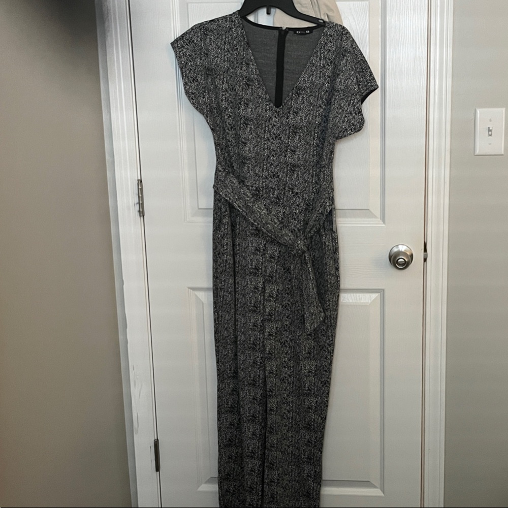 Elegant Gray Speckled jumpsuit